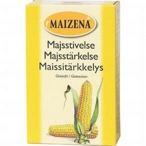Maizena istället för potatismjöl i kräm